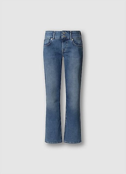Pepe Jeans Gerade Jeans STRAIGHT JEANS LW mit doppeltem Knopfverschluss günstig online kaufen