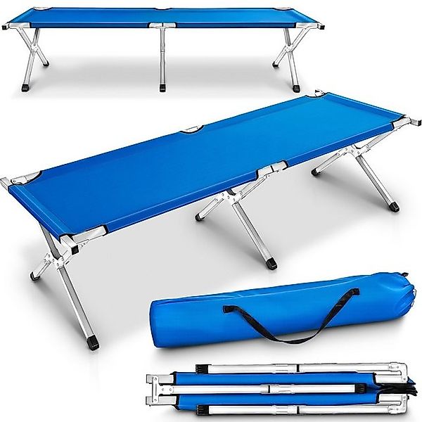 TRESKO Feldbett Feldbett Campingbett Bett Liege günstig online kaufen