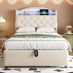 Merax Polsterbett (1-tlg), Kinderbett 90x200cm mit günstig online kaufen