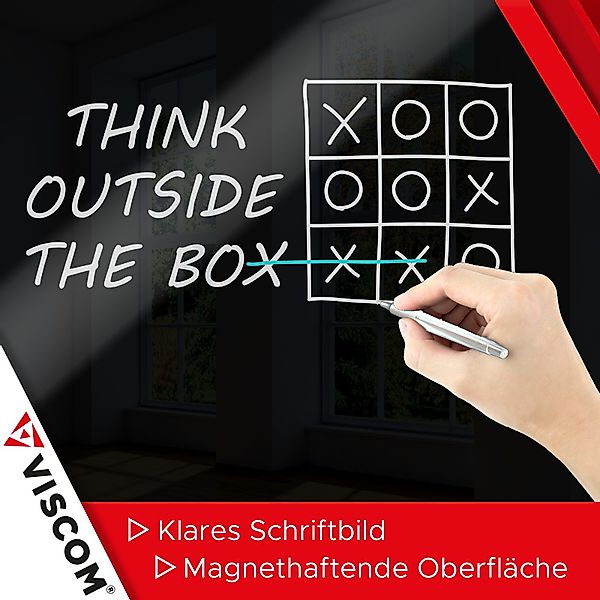 Viscom Magnettafel MIO, Glas-Magnettafel - beschreibbar günstig online kaufen