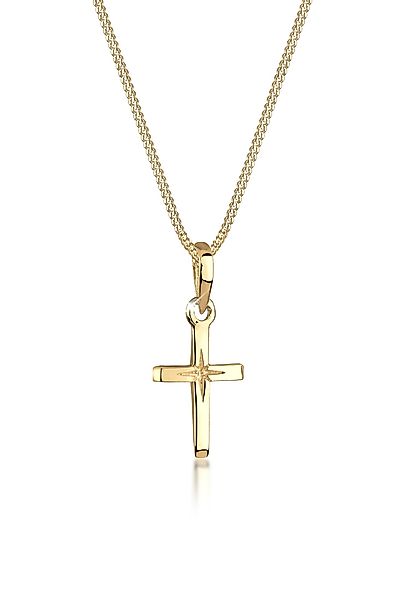 Elli Kette mit Anhänger Kreuz Religion günstig online kaufen