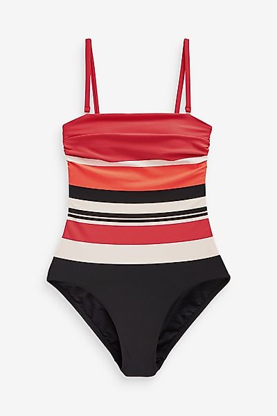 Next Badeanzug Bauchformender Bandeau-Badeanzug (1-St) günstig online kaufen