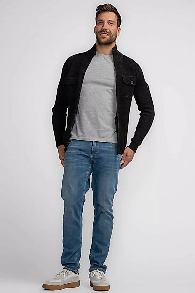 Petrol Strickjacke Sitka Schwarz - Größe XXL günstig online kaufen