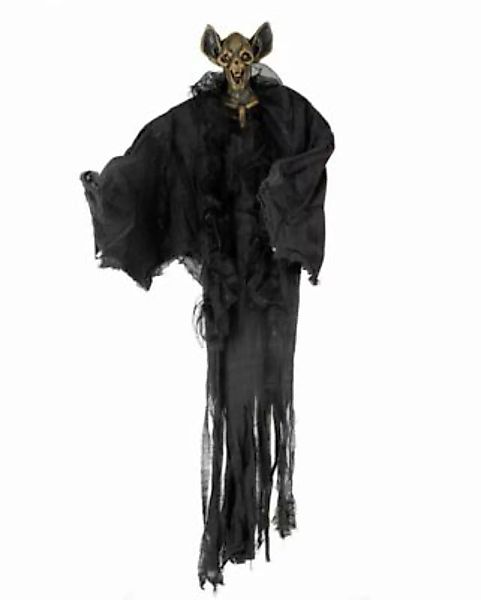 Fledermaus Hängefigur im Fetzenkleid 180cm Partydeko schwarz günstig online kaufen