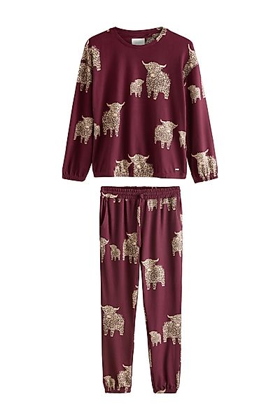 Next Pyjama Weicher, langärmeliger Schlafanzug (2 günstig online kaufen