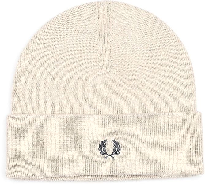 Fred Perry Mütze Wolle Blend Ecru - günstig online kaufen