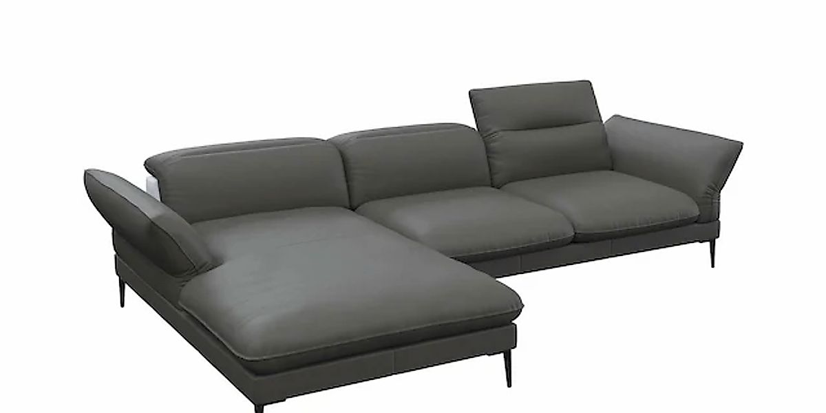 FLEXLUX "Salino, Funktionssofa mit Recamiere, Relaxsofa, Ecksofa" Sofa mit günstig online kaufen