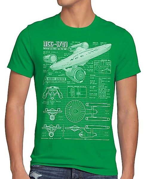 style3 T-Shirt NCC-70 christopher pike trek trekkie star sternenflotte klin günstig online kaufen