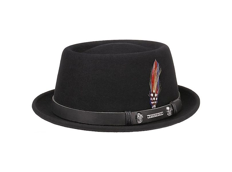 Stetson Fedora (1-St) Wollfilzhut mit Lederband günstig online kaufen