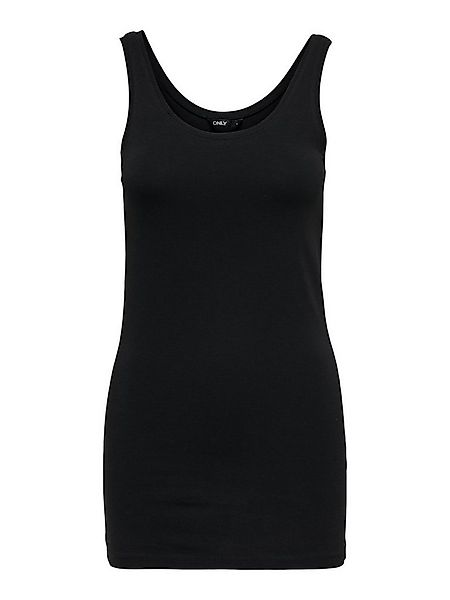 ONLY Longtop Damen Tank Top Long Lang Shirt schwarz weiß 1er 2er 3er 4er 5e günstig online kaufen