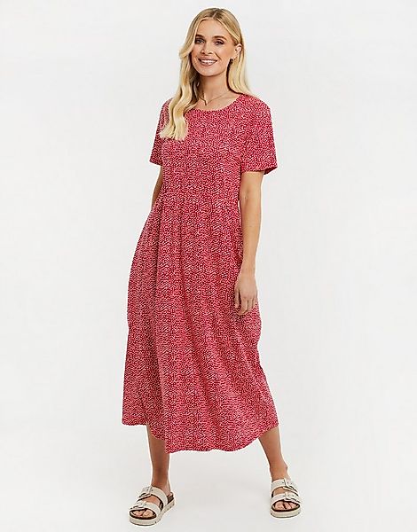 Threadbare Jerseykleid THB Danni Smock Midi Dress W/Pockets (1-tlg) mit kur günstig online kaufen