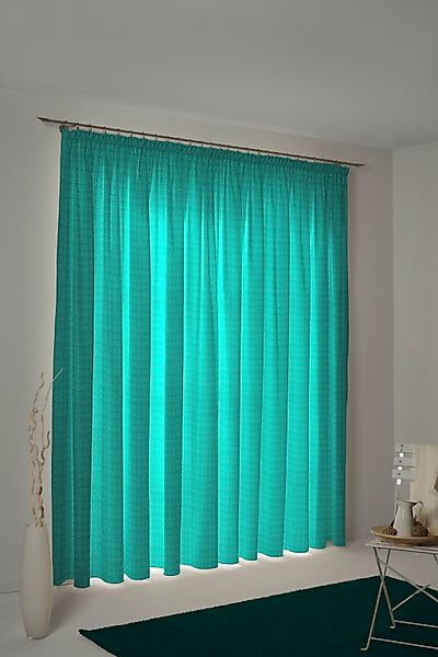Adam Vorhang "Graphic Ventus" Kräuselband 1 Stk. tlg. aus 100% Bio-Baumwoll günstig online kaufen