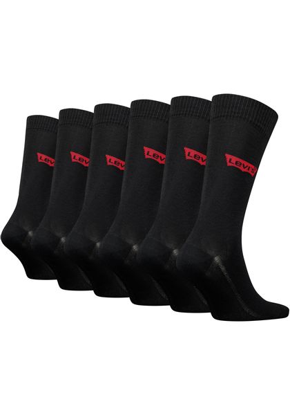 Levis Socken Packung, 6 Stk. tlg. mit breitem Logobund günstig online kaufen