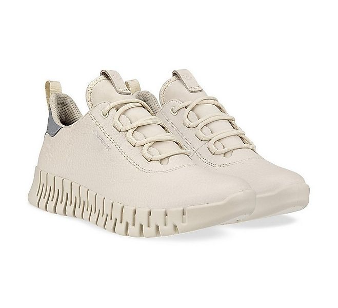Ecco Gruuv Lea GTX (ECCO-Leder) limestone Damen Sneaker günstig online kaufen