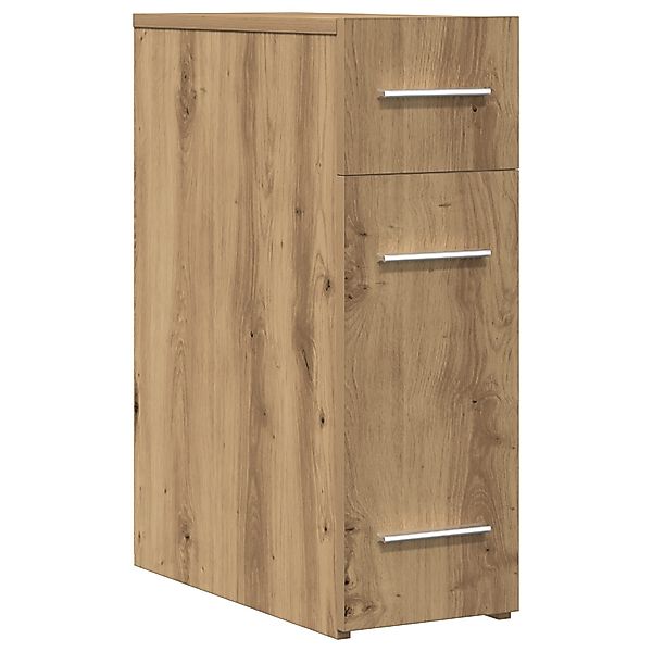 vidaXL Fächerschrank Apothekerschrank Artisan Eiche 20x45,5x60 günstig online kaufen