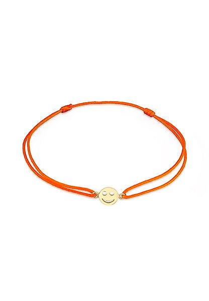 Elli Armband mit Smile Face Textil günstig online kaufen