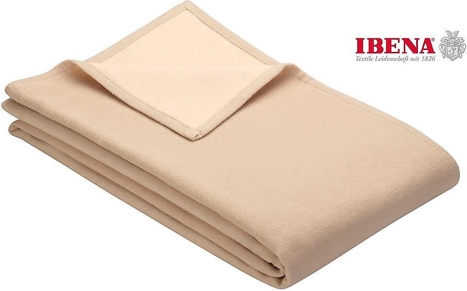 Wohndecke Cotton Pur, IBENA, in trendigen günstig online kaufen