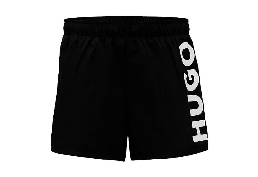 HUGO Badeshorts ABAS mit großem Markenschriftzug auf dem linken Bein günstig online kaufen