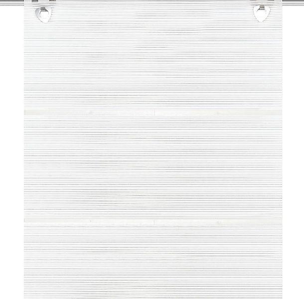 HOME WOHNIDEEN Magnetrollo Magnetrollo Querstreifen, Farbe: wollweiß, in "B günstig online kaufen