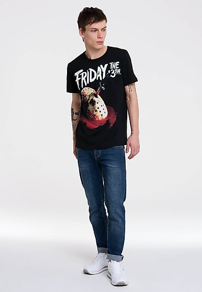 LOGOSHIRT T-Shirt "Friday The 13th", mit coolem Motiv günstig online kaufen