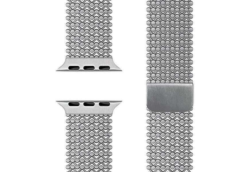 Nalia Smartwatch-Armband Apple Watch 49mm/46/45/44/42(Serie 1-3), Elegantes günstig online kaufen