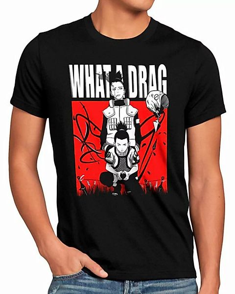 style3 Print-Shirt Herren T-Shirt What Drag kakashi sasuke hatake shikamaru günstig online kaufen