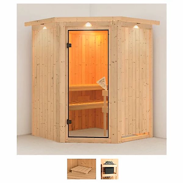 Karibu Sauna »Nanna« Set, ohne Ofen günstig online kaufen