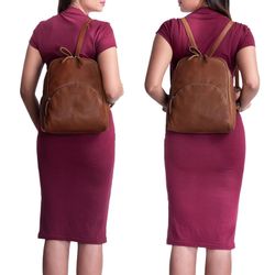 STILORD Cityrucksack "Margot" Daypack Damen Leder günstig online kaufen