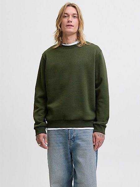 Jack & Jones Sweatshirt JJEBRADLEY mit Rippbündchen für Alltag und Freizeit günstig online kaufen
