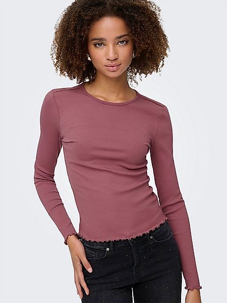 ONLY Langarmshirt ONLINA L/S O-NECK TOP JRS günstig online kaufen