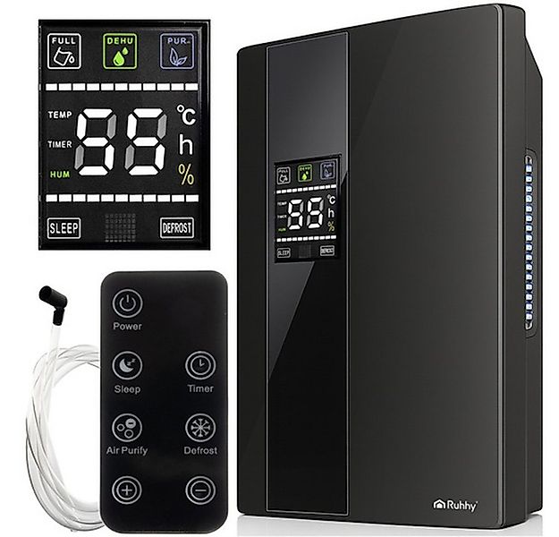 Ruhhy Luftentfeuchter Feuchtigkeitsabsorber Luftentfeuchter, für 30 m³ Räum günstig online kaufen