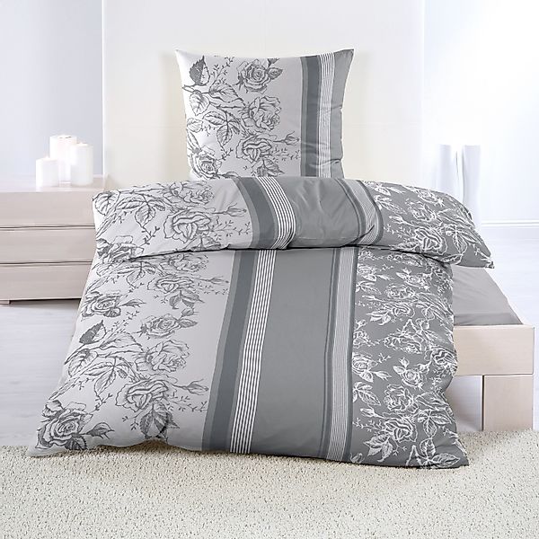 Casa Colori Bettwäsche Biber 135x200 cm günstig online kaufen