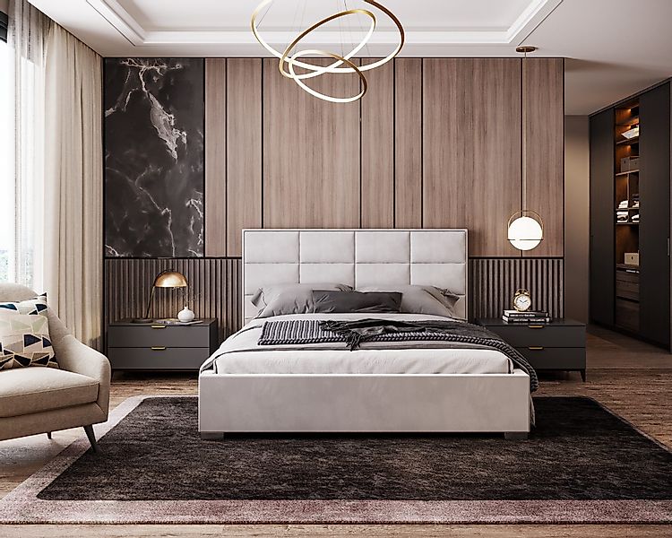 thematys Polsterbett Stauraumbett Velours 120x200, 140x200, günstig online kaufen