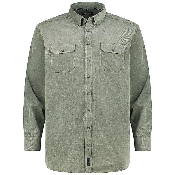 CASA MODA Freizeithemd aus Baumwolle Farbe grün Größe: 7XL günstig online kaufen