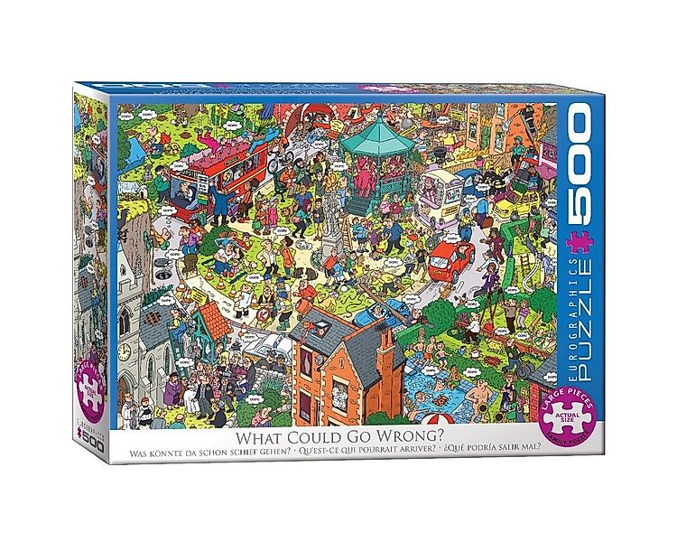 EUROGRAPHICS Puzzle Puzzle Was könnte da schon schief[ 538723 ], 500 Puzzle günstig online kaufen