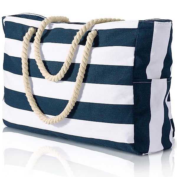RWEUOQ Strandtasche Wasserdichte XXL-Strandtasche mit Reißverschluss günstig online kaufen