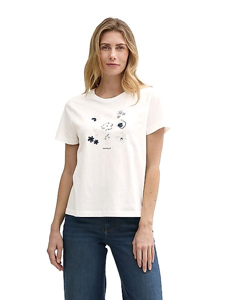 TOM TAILOR T-Shirt mit Frontprint günstig online kaufen