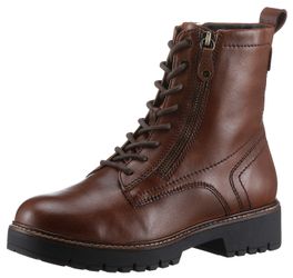 Tamaris Schnürboots, Blockabsatz, Schnürstiefelette, Combat-Boots mit günstig online kaufen