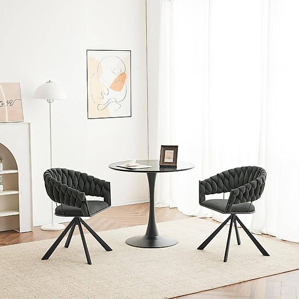 EUGAD Esszimmerstuhl (6 St), drehbar, modern, günstig online kaufen