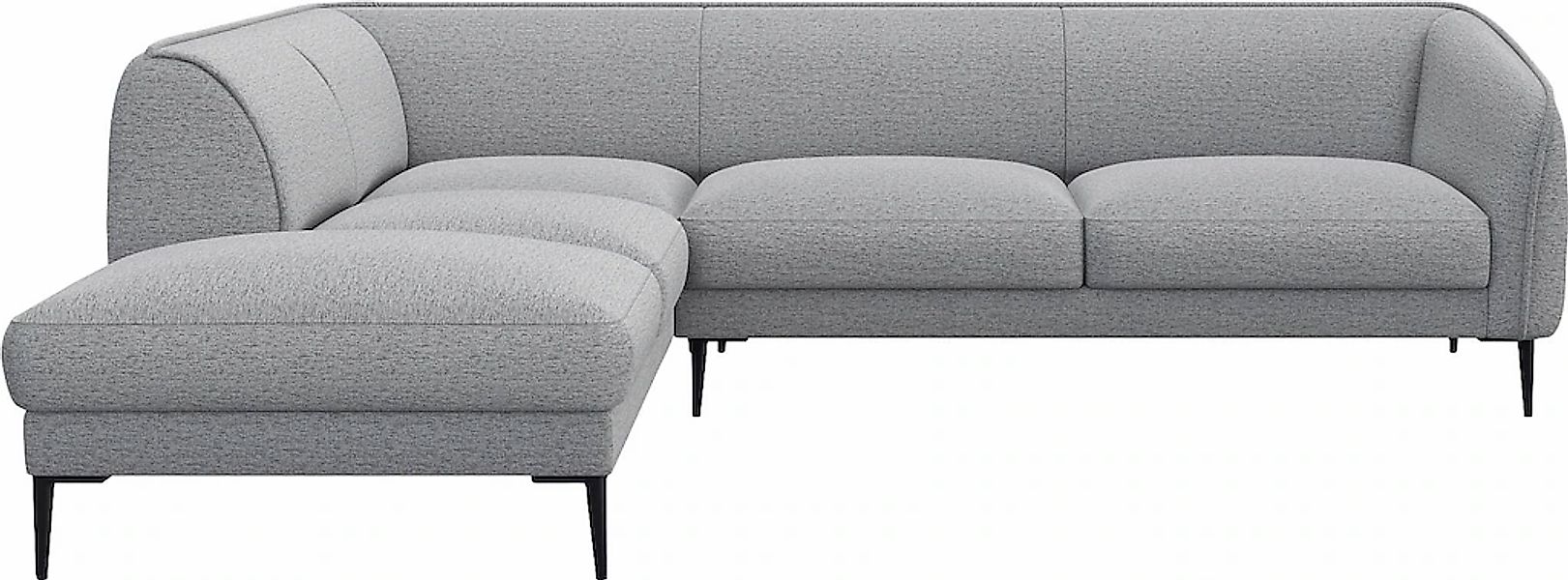 FLEXLUX Ecksofa "Belle Designsofa, L-Form, B/T 268/209 cm" Skandinavisches günstig online kaufen
