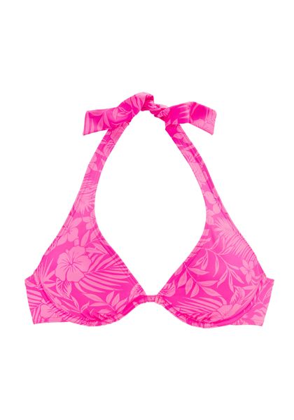 Venice Beach Bügel-Bikini-Top "Moloka" mit tropischem Print günstig online kaufen