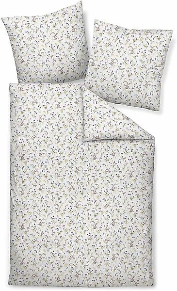 Janine Bettwäsche »Feinbiber65173 0« mit Reissverschluss günstig online kaufen