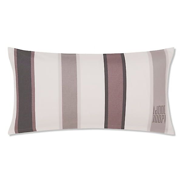 JOOP! Bettwäsche Banks 4124 - Farbe: Stone - 7 - Kissen 40x80 cm günstig online kaufen