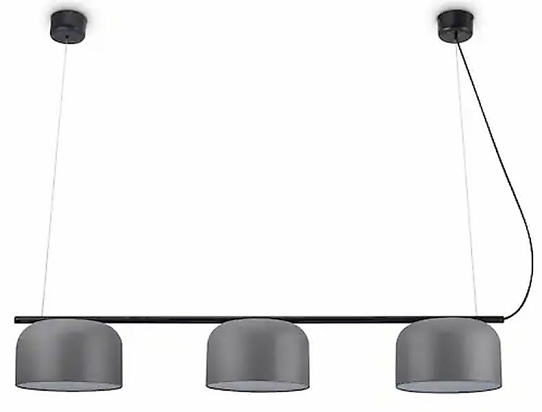 Paco Home Pendelleuchte »BOWL«, 3 flammig, Leuchtmittel E27   ohne Leuchtmi günstig online kaufen