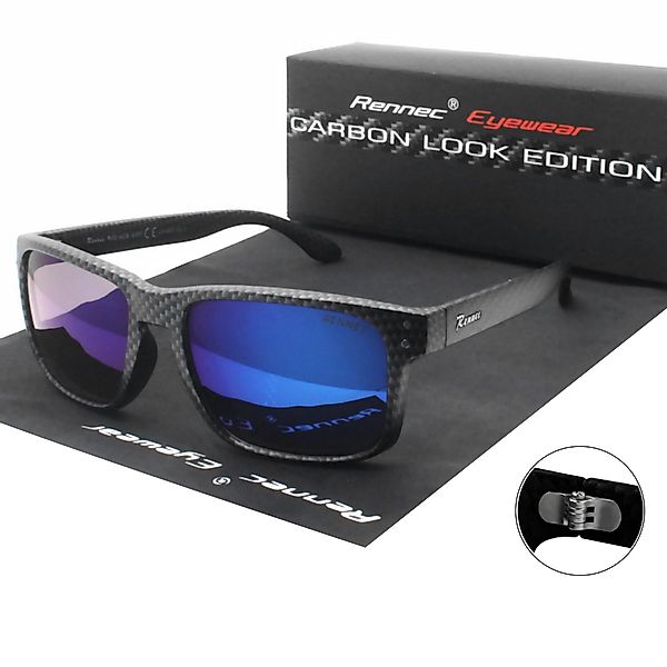Rennec Sonnenbrille (1x Markenbrille in Carbon günstig online kaufen