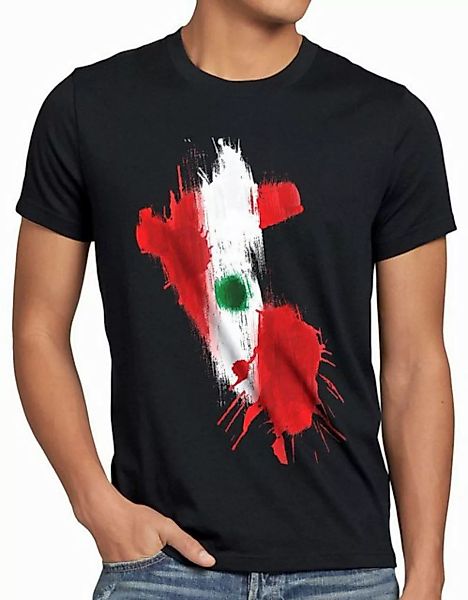 style3 T-Shirt Herren T-Shirt Flagge Peru Fußball Sport WM EM Fahne günstig online kaufen