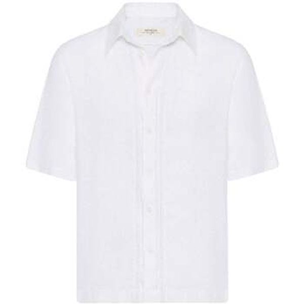 Antioch  Hemdbluse Keith Loose Fit Linen Blend Short Sleeve Shirt günstig online kaufen