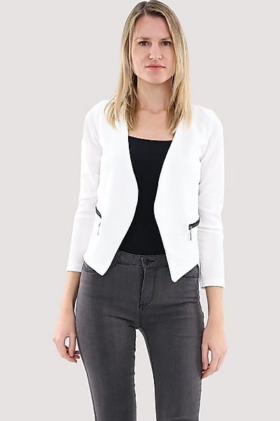 malito more than fashion Jackenblazer 6040 Sweatblazer im Basic-Look günstig online kaufen