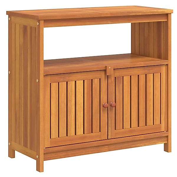 vidaXL Garten-Konsolentisch 80x35x75 cm Massivholz Akazie 319696 günstig online kaufen