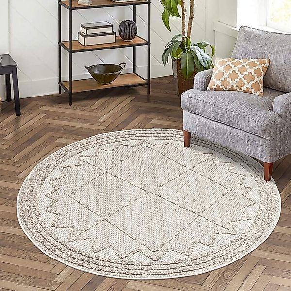 Carpet City Teppich CLASICO 8931, rund, günstig online kaufen